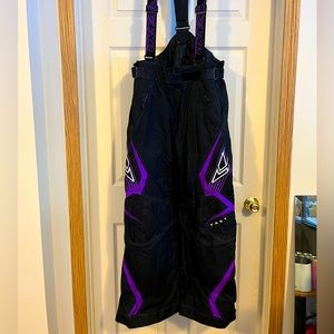 Nitro-Girl FXR Snow Pants - Black and Purple